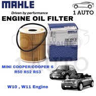 MAHLE ENGINE OIL FILTER MINI COOPER COOPER S R50 R52 R53 1.6 (2000-2006)