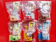 YUJIN  X POKEMON  :  寵物小精靈 , 1 套 6 款 , 迷你扭蛋機 .