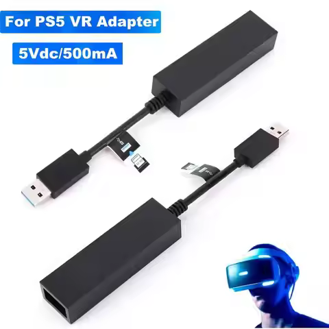 For PS5 VR Cable Adapter USB 3.0 Mini Camera Connector for Playstation 4 Camera Adapter for PSVR on 