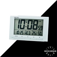 [WatchClubOnline] QHL090L Seiko Table Clock Digital Quartz Alarm Light Hygrometer Thermometer QHL090 QHL-090 QHL-090L