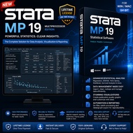 🔥 Stata MP 19 For Win/Mac 64-Bit | Statistical Data Analysis Software | Lifetime