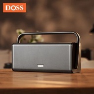 DOSS Home Wireless Bluetooth Speaker Powerful 50W Stereo Sound Bass Subwoofer Sound Box Metal Body A