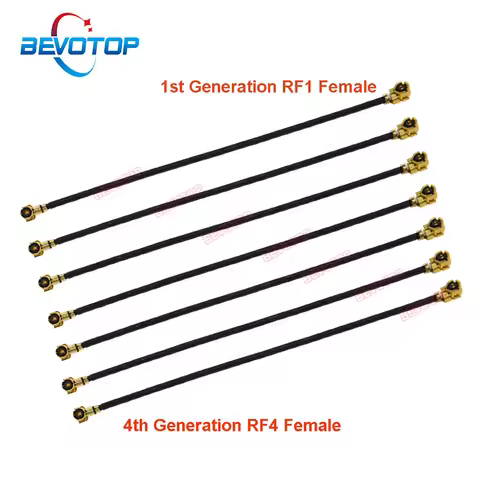 1pcs IPX Jumper U.fl IPX-1 Female to IPX-4 MHF4 Female Jack RF1.13 Extension Jumper for Router 3g 4g