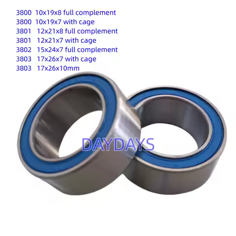 3800 3801 3802 3803 Bicycle suspension pivot point bearing10x19x8 10x19x7 12x21x7 15x24x7 17x26x7317