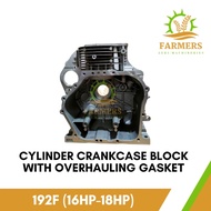 Cylinder Crankcase Block Aircooled Diesel Engine 192F 16HP 18HP