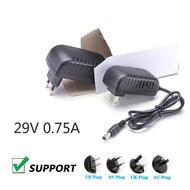 1PCS High quality 29V 0.75A 29V 750mA AC/DC Power adapter 29 volt 0.75 amp 750ma 100V to 240v AC/DC 