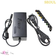 SEOUL Laptop Charger Adapter, Portable Use 96W Laptop Power Adapter, Multi-Device Multiple 12-24V Ad