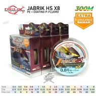 PE X8 JABRIK HS 200m String 300m/ Free Leader - Relix Nusantara braided line x8 braided line x8 300m