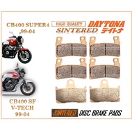 Honda Disc Brake Pads CB400 Super 4 Vtech (99-04) Sintered Long Life