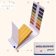 WINTE 80 Strips/pack Litmus Tester Paper, Acidic Alkaline with Control Card Professional PH Test Str
