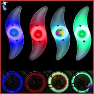 JUZHUFEI Plastic Bicycle Spoke Light 3 Lighting Mode Red Blue Green Multicolor Bike Tyre Tire Lamp Sports Supplies Lights Accessories Night Cycling