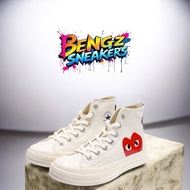 Converse cdg play low/hi unisex