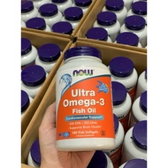Now Ultra Omega 3 Fish Oil Supplement 180 Capsules