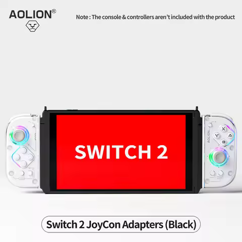 Aolion Magnetic Adapter For Switch JoyCon Charging Grip for Switch 2 Left and Right Handle Converter
