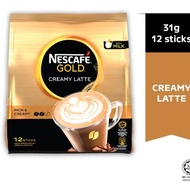Nescafe Gold Creamy Latte 12sticks x 31g