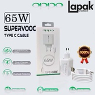 Charger Oppo Reno 4 5 6 7 Pro 5G A78 4G A98 Reno8 T 5G Reno10 Reno11 Supervooc 65W USB Type Original