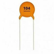 Capacitor 104 Ceramic Ceramic Ceramic 100nf 50v 100 nano farad Ceramik - CONTENTS 50 PCS