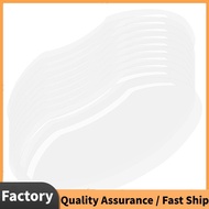100Pcs Transparent Plastic Hairspray Shield Mask Eye Face Protector Salon Hair Cut Face Protection S