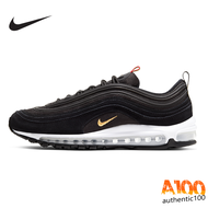 รองผ้าใบผู้ชาย Nike Air Max 97 QS แท้ สี Black/Metallic Gold