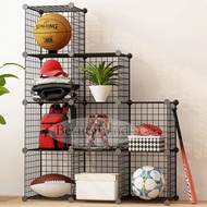 [Malay Ready Stock] BeautyLand DIY 9 Cube Metal Wire Multi-Function Storage Rack