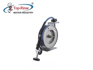 TOP RINSE โรลม้วนสายยางสแตนเลสพร้อมสายยางสีน้ำเงินยาว 5 เมตร TOP1-XDF5148S/S