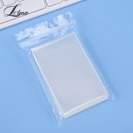 50pcs/set Korea Card Sleeves Clear Acid Free-No CPP HARD 3 Inch Photocard Film Album Binder Original