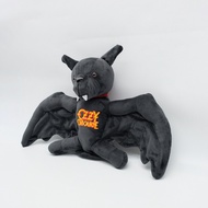 New Ozzy Osbourne Bat Plush Toy, Ozzy Plush Bat Doll with Velcro Figure Throw Pillows Soft Stuffed D