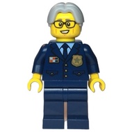 Original Lego City - Police Chief Wheeler 60246 60316 Minifigure new
