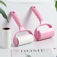 Pet Hair Removal Lint Sticking Roller Sticky Pet Hair Fur Cleaner Manual Lint Cleaning Roller With 6
