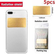 5PCS EMF Protection Cell Phone Anti Radiation Protector Sticker Negative Ions EMF Blocker for All Electronic Devices