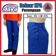 Seluar Panjang Kadet Pertahanan Awam Perempuan/Biru No.3/Uniform Pants KASPA (#-Ready Stock-#)