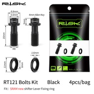 KKN Road Bicycle Shifter Lever Fixing Bolts Bike Shift Ring Screws Spacer Washer Titanium Alloy Bicy