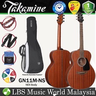Takamine GN11M-NS Nex Body Mahogany Acoustic Guitar with Bag - Natural Satin (GN11M NS)
