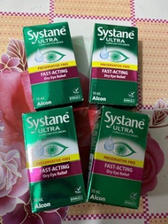 [👁️眼乾眼矇必備] 🇺🇸美國製Systane Ultra Lubricant Eye Drops 紓緩敏感乾眼保濕潤眼液Alcon freshkon lasik激光近視遠視隱形眼鏡