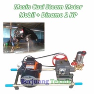 Mesin Cuci Steam Motor dan Mobil + Dinamo 2 HP+Steam FIRMAM FPS22