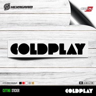 Coldplay Cutting Sticker | Coldplay Cutting Stickers | Coldplay Sticker Motor