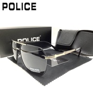 POLICE New Luxury Men's Polarized Sunglasses Driving Sun Glasses For Men Women Brand Designer Male Vintage Black Pilot UV400