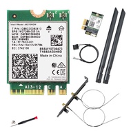 Intel AX210NGW Wi-Fi 6E M.2 2230 WiFi Card (with external Antenna & PCIe Panel)