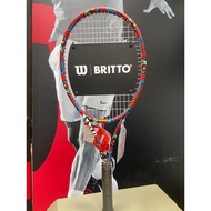 【威盛國際】WILSON Pro Staff 97 V13 Britto 網球拍 (315g) 巴西畫家聯名款 清倉出清