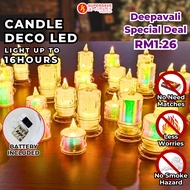 SUPERSAVE Candle Decoration Light Christmas Light Decoration Candle Deepavali Light Diwali Light LED