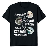 New Fashion Dolphin Scream Funny Novelty Ugly T-Shirt