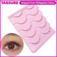 TARSUR Under Eye Lashes, Manga Bottom Natural Lower Eyelashes, Handmade Soft  Band Korean Makeup Man
