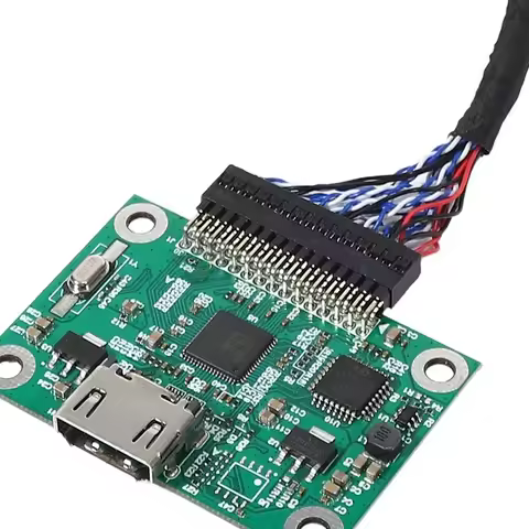 LVDS to HDMI adapter board LVDS dual 8-input to HDMI output supports multi resolution 720P 1080P con