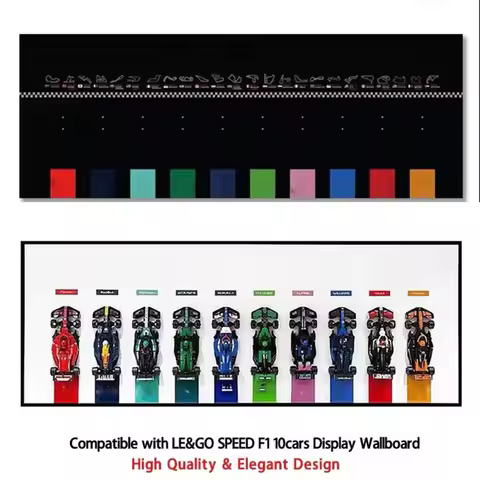 NEW Display Wallboard for Lego Speed Ultimate Formula 1,Adult Collectibles for Lego Car Wall Mount B