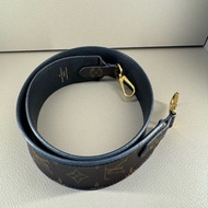 LV 原廠 Monogram 寬肩帶 90cm｜4cm減壓設計｜適用 Speedy / Alma 等包款