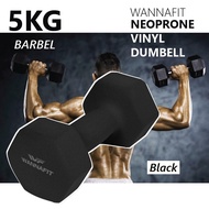 Dumbell 5kg Dumbbell Neoprene Barbell Vinyl Anti-slip 5 kg