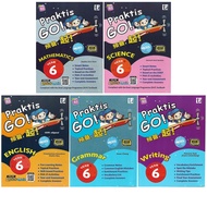 华小6年级作业 英文版 English Version 预备，起！Praktis Go 6华小六年级作业 SJKC Tahun Year 6 数学科学英文语法书写 Grammar Writing Sc