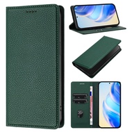 Lychee Grain flip case for VIVO V29 V29E V27 V27E S20 S17 S17T S16 S16E Pro Lite T2 Card slot wallet