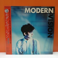 #RR38-33 LP TERPAKAI [ SHINJI HARADA & CRISIS - MODERN VISION ] USED LP < NM >