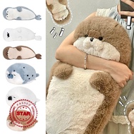 Lying Posture Sea Otter Plush Toy Soothes And Soothes Toy Cute Pillow Sea Seal Otter Gift Plush Z9I0